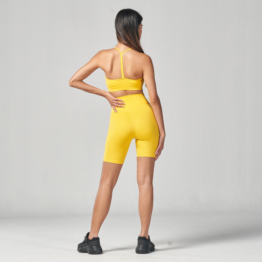 Essential 7'' Cycling Short - Yellow